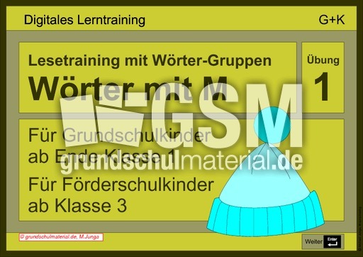 Wörter mit M - Ü1 -G+K.pdf